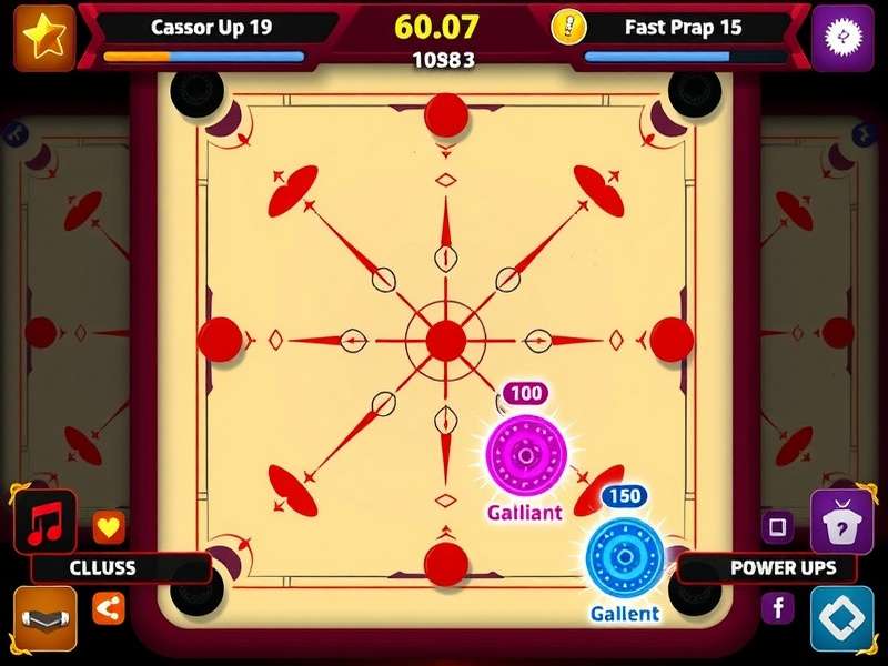 Carrom Blitz Elite gameplay screenshot
